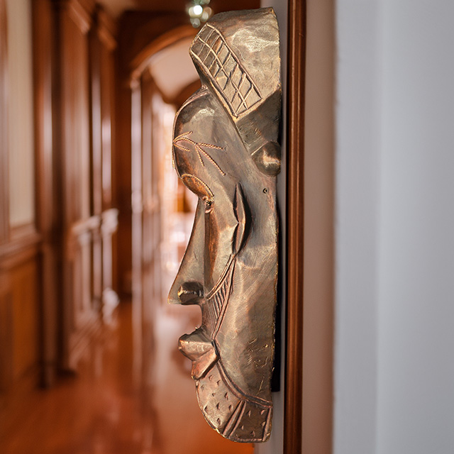 African Tikar mask 46 left side