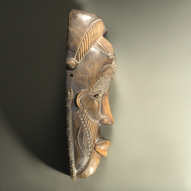 African Tikar Mask from Cameroon hilt back