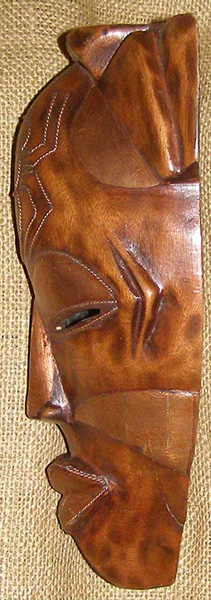 Tikar Mask 14 Left Angle