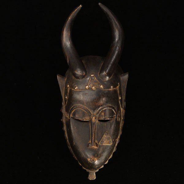 African Yaure mask