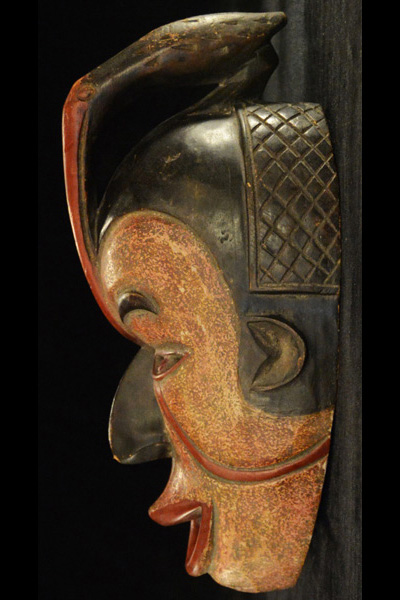 Yoruba Mask 31 Left Side