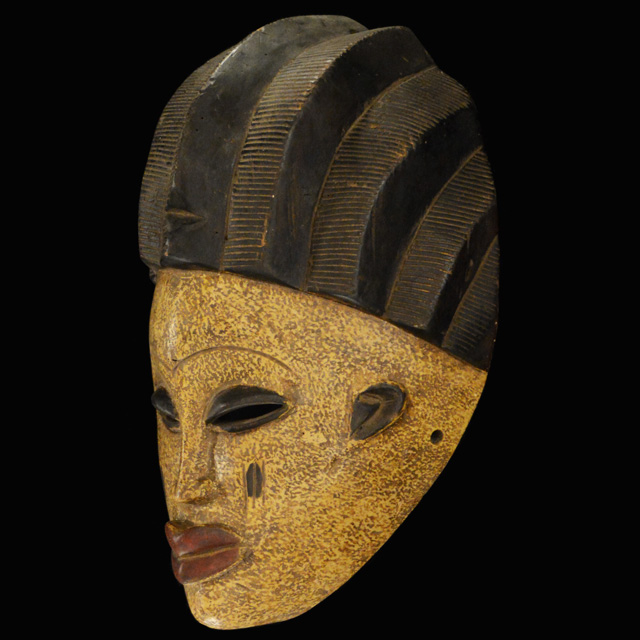 Yoruba Mask 32 Left Angle
