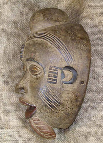 Yoruba Mask 19 Left Side