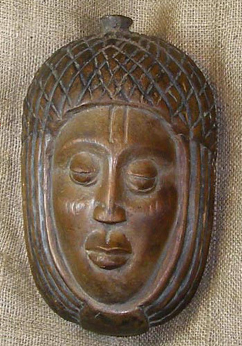 African Mask from the Yoruba Tribe of Nigeria and Benin