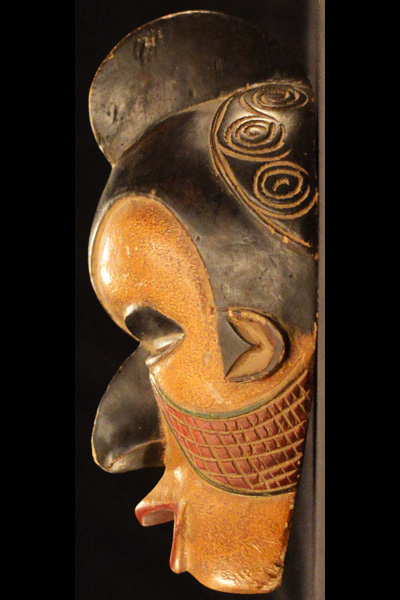 Yoruba Mask 3 left side