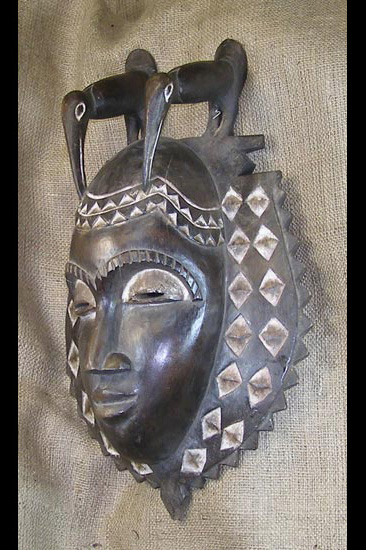 Yoruba Mask 14 Left Angle