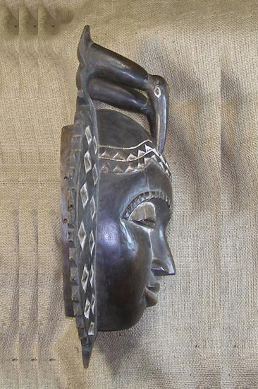 Yoruba Mask 14 Right Side