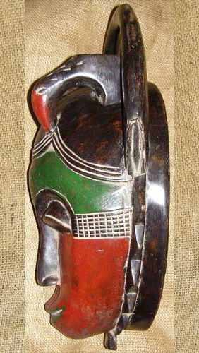 Yoruba Mask 1 Left Angle