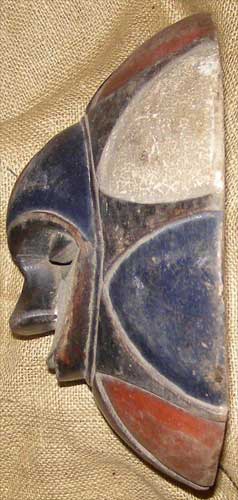 Yoruba Mask 7 Left Angle