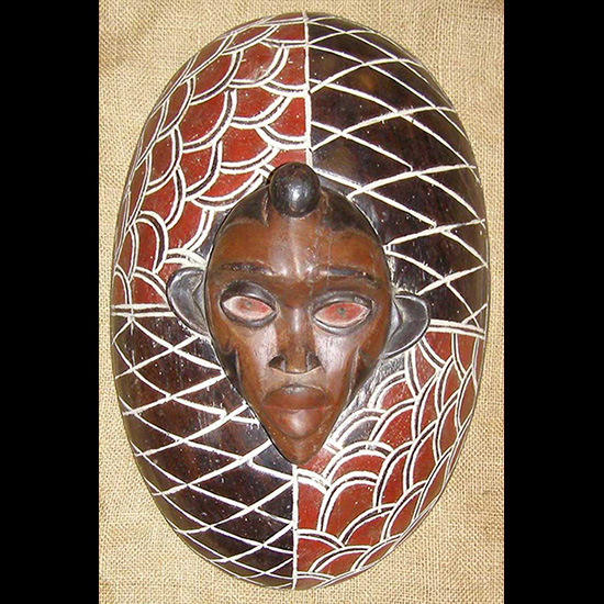 Tribal African Shields from the Yoruba